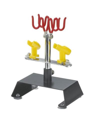 Soporte sobremesa para aerógrafos y pulverizadores.