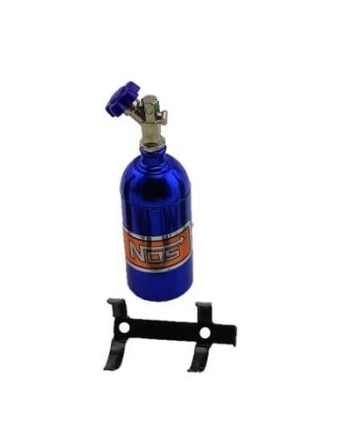 Aluminum Nos Nitrous Oxide Balance Weight Bottle for 1/10 RC Crawler - Blue