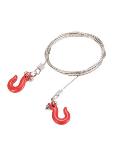 Alloy Rope Chain and Hooks for Rock Crawler 1/10 Scale RC