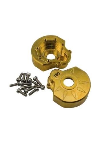 Brass Front Rear Portal Cover Style B for (TRX-4)