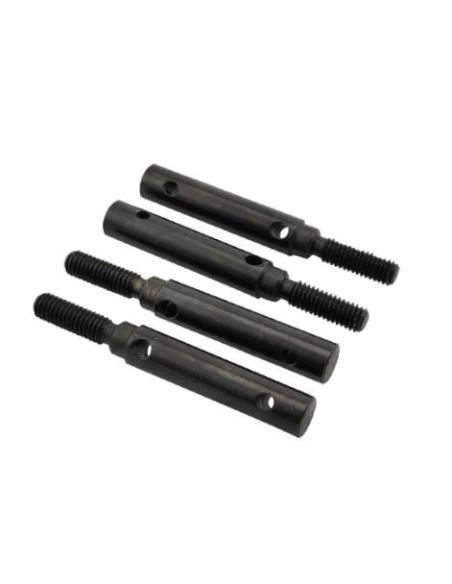 Metal Extended Wheel Axles for Wheel Hex +5 For TRX-4