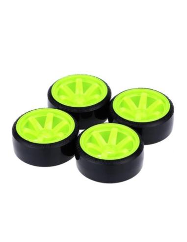 Wheel set 1/10 Drifting - Green
