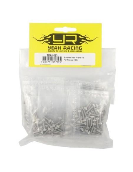 Stainless steel screw set for Traxxas TRX-4 - Yeah Racing