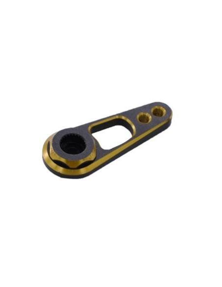 Horn servo aluminium Black Golden 25T