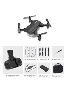 Mini Dron plegable con Hold...