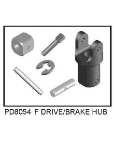 PD8054 F Drive Brake Hub