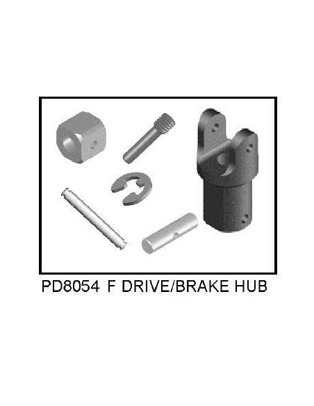 PD8054 F Drive Brake Hub