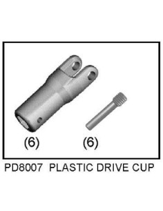 PD8007 Plastic Drive cup