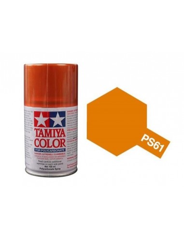 PS-61 Metallic Orange Lexan Spray...