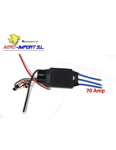 Variador Brushless EMP de 70 BEC Amp de continua
