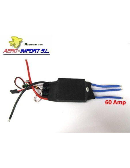 Variador Brushless EMP de 60 Amp de continua