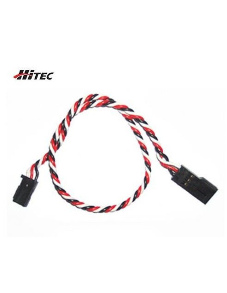 Alargo de servo trenzado de 30 cm (12") Hitec