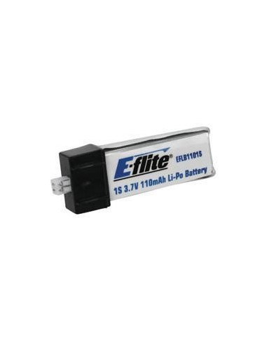 Batería Li-Po 3.7V-110mAh del helicóptero Blade mSR E-Flite