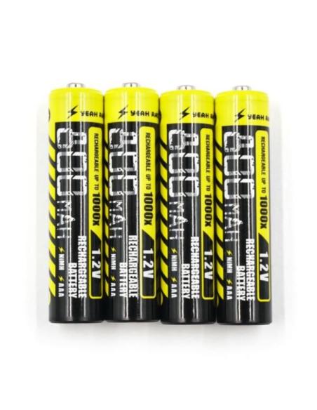 Pilas NiMh Recargables 800mAh AAA  4pcs (Mini-z)