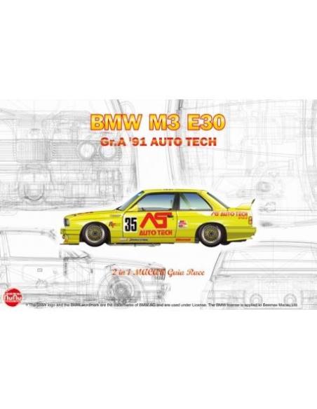 BMW M3 E30 Gr.A '91 AUTO TECH 1/24 NUNU