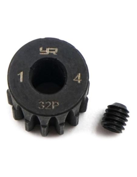 32 Pitch 14T HD Steel 5mm Bore Motor Gear Pinion