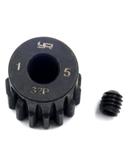 32 Pitch 15T HD Steel 5mm Bore Motor Gear Pinion