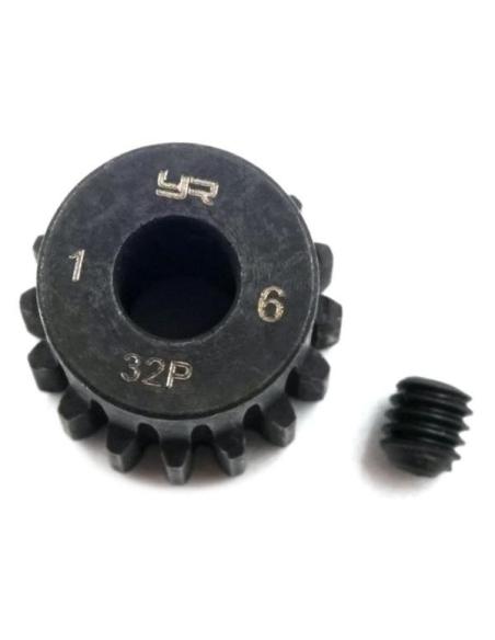 32 Pitch 16T HD Steel 5mm Bore Motor Gear Pinion