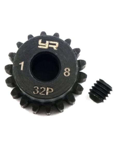 32 Pitch 18T HD Steel 5mm Bore Motor Gear Pinion