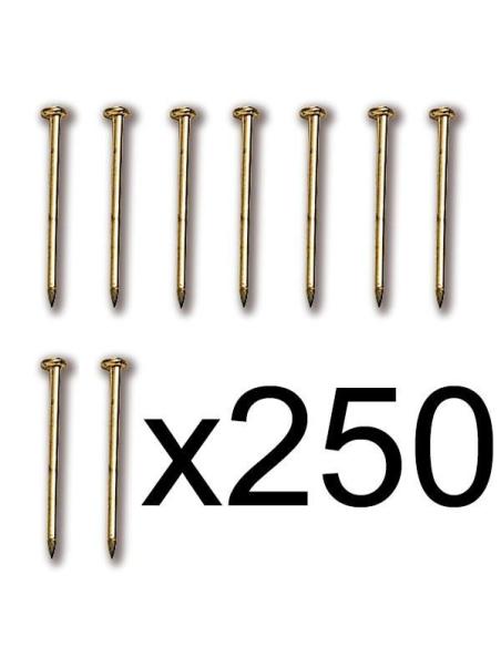 Puntas Latón 12mm (250) - Constructo