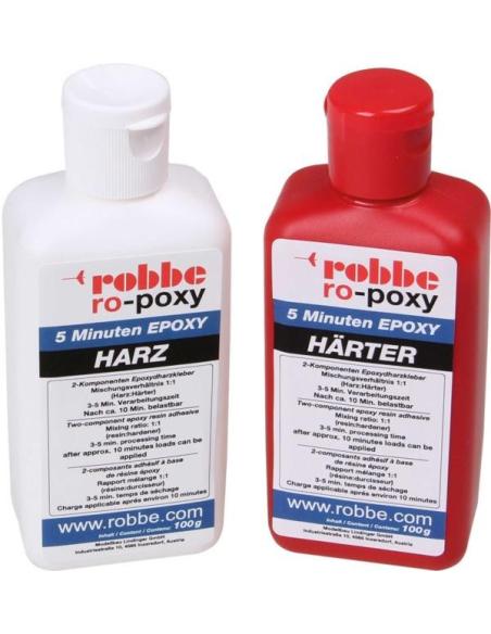 RO-POXY 5 MINUTES EPOXY RESIN ADHESIVE 200G PER 100G RESIN+HARDENER