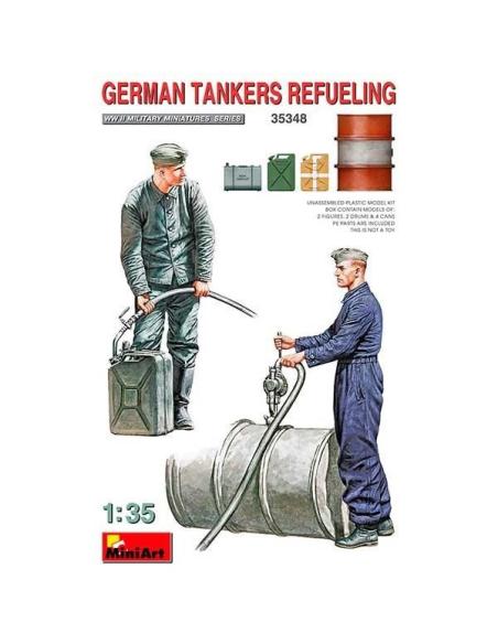 MiniArt Figuras German Tankers Refueling 1/35 MiniArt