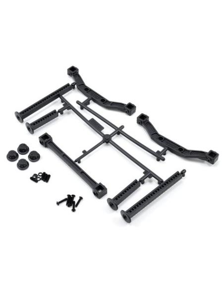 Extended Front & Rear Body Mounts (Slash 4x4) Pro-Line