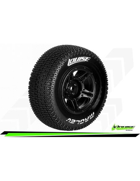 L-T3145SBLA - SC-MAGLEV - 1/10 Short Course - Soft - Black Wheels