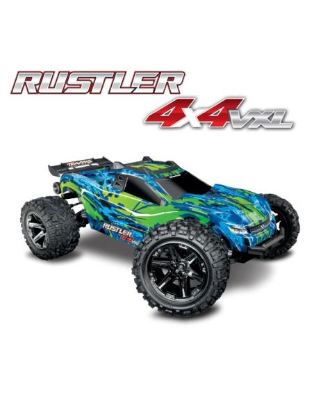 Rustler 4X4 VXL Brushless RTR 1/10 4WD Traxxas - Verde