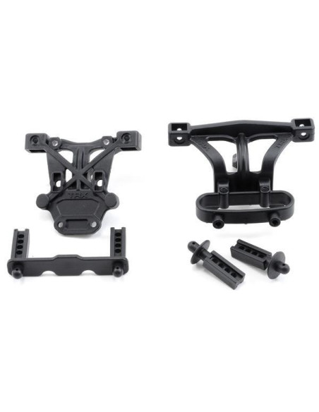 7015 Front & Rear Body Mounts w/Mount Posts Traxxas