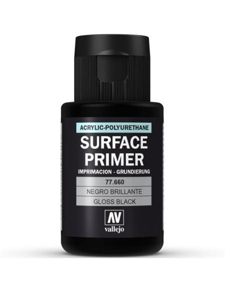 Metal Color - Imprimación Negro Brillo Vallejo (32ml)