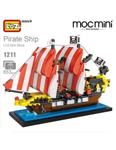 LOZ Barco Pirata - 653 piezas.