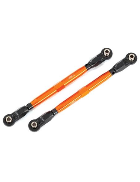 Traxxas Maxx Aluminum Front Toe Links (Orange) (2)