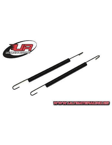 Muelles codo escape 1/8 Ultimate Racing (2u)