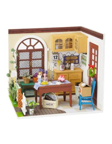 Robotime DIY Mini Dollhouse Building - Mrs Charlie's Dining Room - Rolife