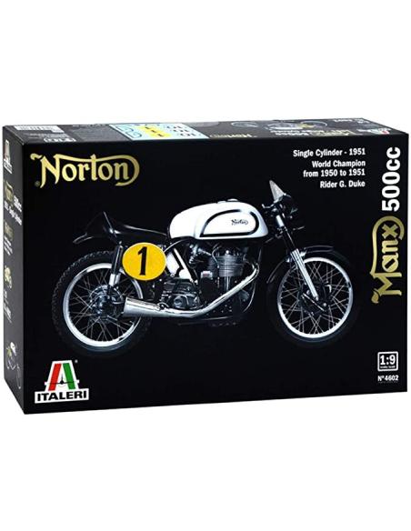 Norton Manx 500cc 1/9 Italeri 1951