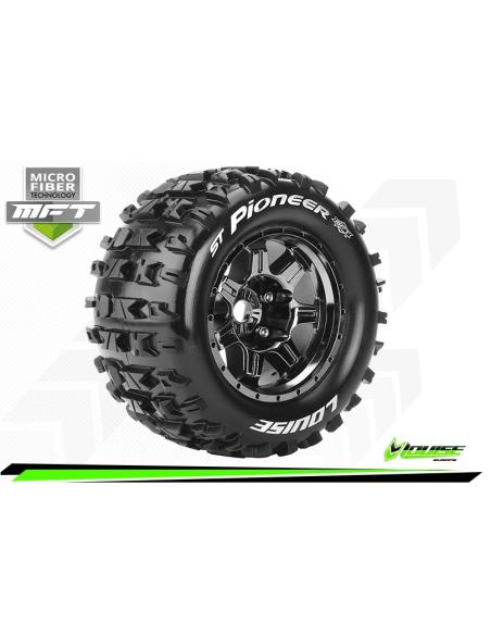 Louise RC - MFT - MT-PIONEER - 1/8 Stadium Truck - Sport - Chrome 3.8 Wheels- 1/2 Offset Hex 17mm