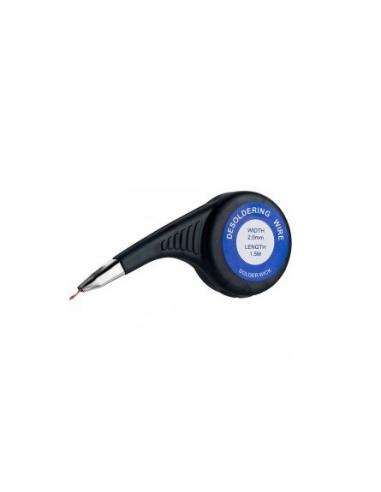 Malla desoldante 2mm con dispensador 1,5m
