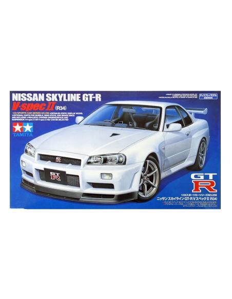 NISSAN SKYLINE GT-R V-spec II (R34) 1/24 Tamiya