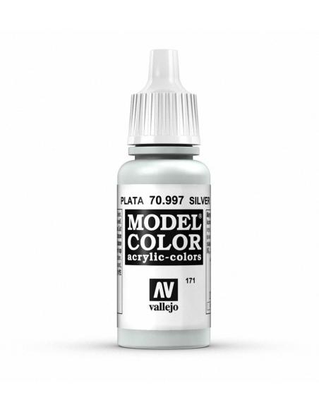 70.997 - Pintura Vallejo Model Color - Plata (17ml)