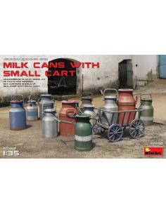 MiniArt Milk Cans With...