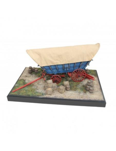 Disarmodel Diorama Oeste Conestoga Wagon