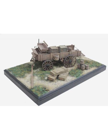 Disarmodel Diorama Oeste Carro Old West