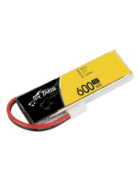 Batería LiPo Tattu 600mAh 3.7V 30C 1S