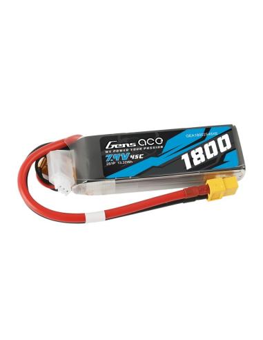 Batería Lipo GENSace 1800mah 7.4v 45C XT60