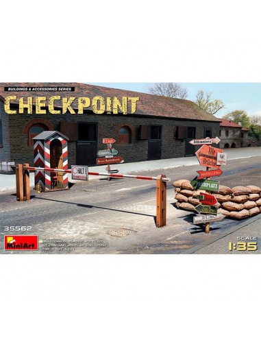 Checkpoint 1/35 MiniArt Accesorios