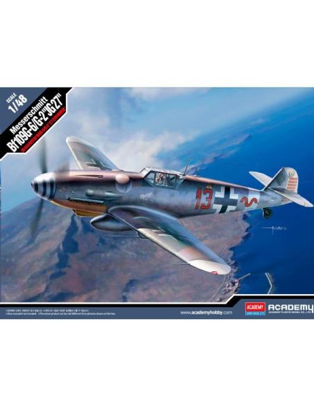 Messerschmitt BF109G-6/G-2 JG 27 1/48 Academy