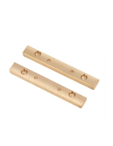 Brass Boulder Bars 70*100*15mm  2u  SCX24