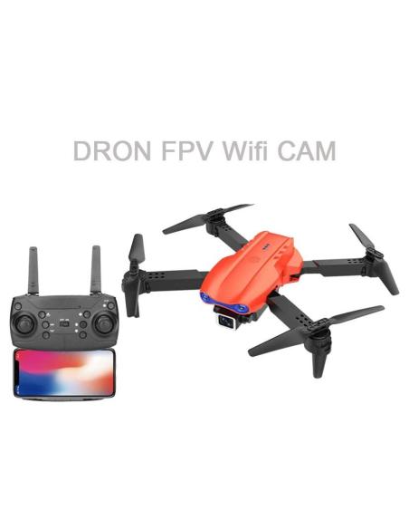 Dron E99 PRO RC 4K Wifi FPV - Naranja