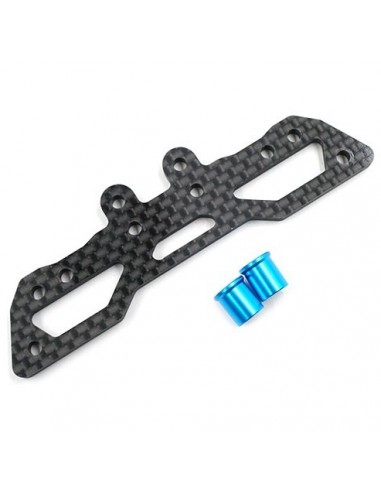 Carbon Long Damper Stay Front for Tamiya XV01